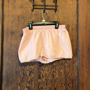 Light pink shorts